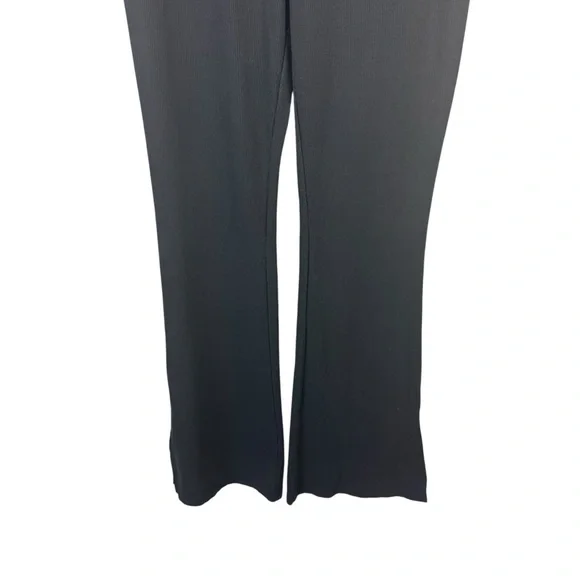 SUPERDOWN‎ Darcey Cut Out Jumpsuit Ribbed Black Strapless Flare Event Medium M - Picture 5 of 16